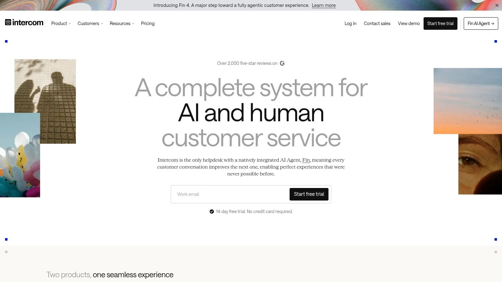 Re:amaze homepage, the product's own description of its help desk
